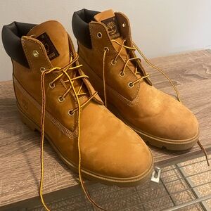 Timberland boy’s Tan Leather Boots
